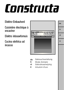 Manuale Constructa CH13820 Cucina