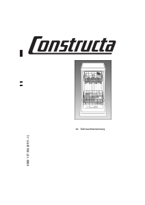Bedienungsanleitung Constructa CP432J5 Geschirrspüler