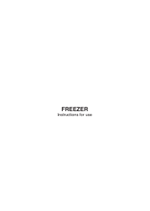 Bruksanvisning Indesit I55ZM 1110 W UK Frys