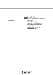 Manuale Indesit IS5G0KMW/IT Cucina