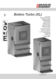 Bruksanvisning Bravilor Bolero Turbo 403 Kaffebryggare