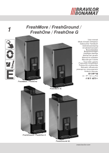 Kullanım kılavuzu Bravilor FreshGround FG 310 Kahve makinesi