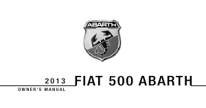 Handleiding Fiat 500 Abarth (2013)