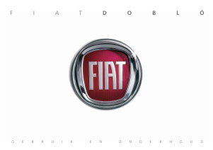 Handleiding Fiat Doblo (2016)