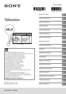 Bruksanvisning Sony Bravia KD-98ZG9 LCD-TV