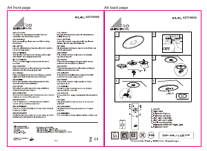 Manuale Trio 627316000 Tokaya Lampada