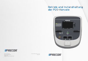 Bedienungsanleitung Precor TRM 823 Laufband