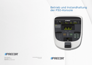 Bedienungsanleitung Precor TRM 833 Laufband