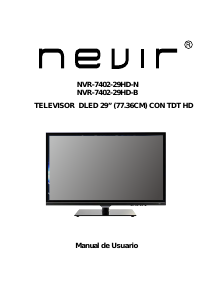 Handleiding Nevir NVR-7402-29HD-B LED televisie