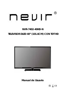 Manual Nevir NVR-7402-40HD-N LED Television