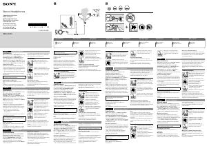 Руководство Sony MDR-EX450 Наушники