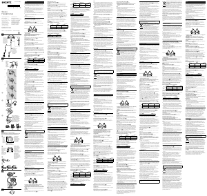 Bedienungsanleitung Sony MDR-EX1000 Kopfhörer
