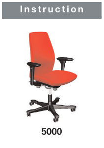 Instrukcja Kinnarps 5000 Krzesło biurowe