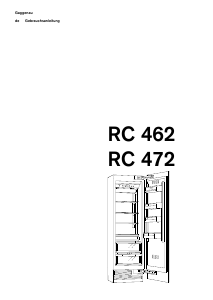 Bedienungsanleitung Gaggenau RC462200 Kühlschrank