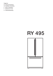 Handleiding Gaggenau RY495330 Koel-vries combinatie