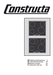 Handleiding Constructa CA45350 Kookplaat