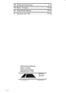 Bedienungsanleitung Constructa CM31291 Kochfeld
