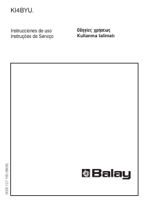 Εγχειρίδιο Balay KI4BYU4 Ψυγειοκαταψύκτης