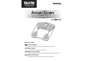 Handleiding Tanita BC-590BT InnerScan Weegschaal