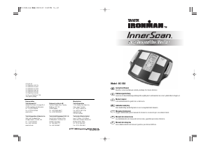 Manual de uso Tanita BC-558 InnerScan Báscula