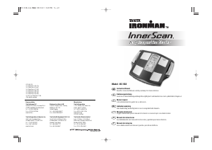 Manuale Tanita BC-558 InnerScan Bilancia