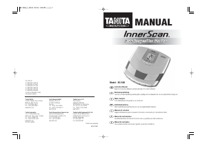 Manuale Tanita BC-540 InnerScan Bilancia