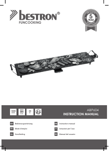 Bedienungsanleitung Bestron ABP604 Tischgrill