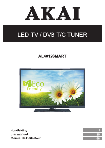 Handleiding Akai AL4012SMART LED televisie
