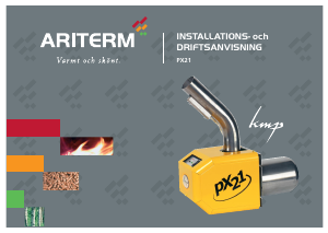 Bruksanvisning Aritherm KMP PX21 Pelletsbrännare