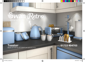 Handleiding Swan ST19010GRN Broodrooster