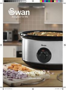 Bruksanvisning Swan SF17020N Slow cooker