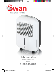 Bruksanvisning Swan SH5010N Avfuktare