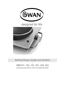 Manual Swan SBR104 Hob