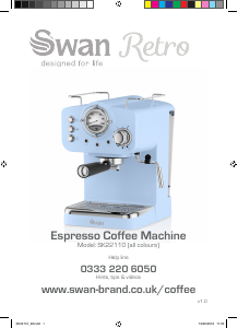 Bruksanvisning Swan SK22110PN Espressomaskin