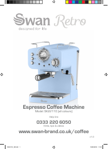 Handleiding Swan SK22110LN Espresso-apparaat