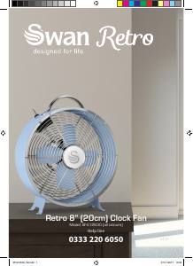 Bruksanvisning Swan SFA12630PN Fläkt