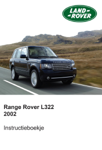 Handleiding Land Rover Range Rover L322 (2002)