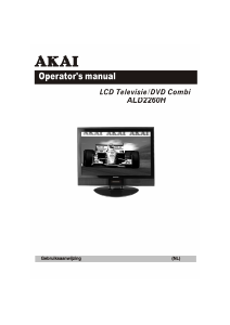 Handleiding Akai ALD2260H LCD televisie