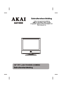 Handleiding Akai ALD1930X LCD televisie