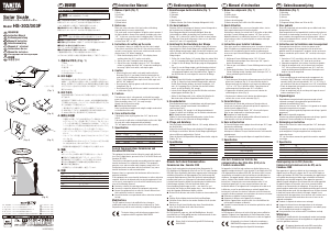 Manual de uso Tanita HS-303F Báscula