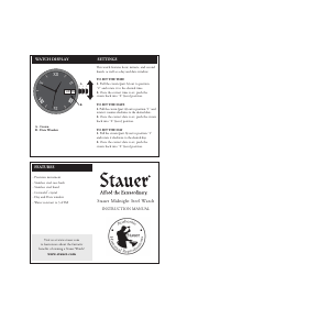Manual Stauer 35713 Watch
