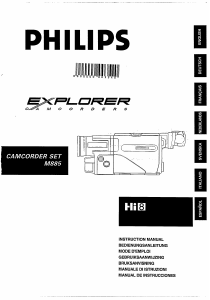 Handleiding Philips M885 Camcorder