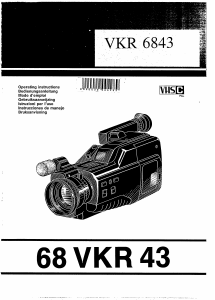 Handleiding Philips VKR6843 Camcorder