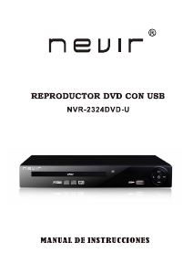 Handleiding Nevir NVR-2324 DVD-U DVD speler