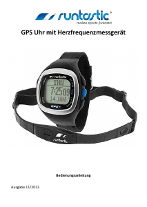 Bedienungsanleitung Runtastic GPS Sportuhr