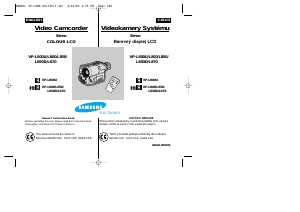 Manual Samsung VP-L800 Camcorder