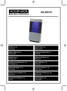 Manual König KN-WS101 Stație meteo