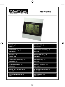 Manual König KN-WS102 Stație meteo