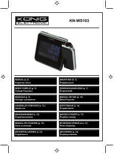 Manuale König KN-WS103 Stazione meteorologica
