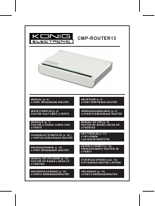 Manual König CMP-ROUTER13 Router